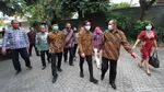 Momen Gibran-Teguh Sowan ke Purnomo