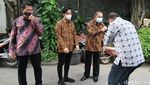 Momen Gibran-Teguh Sowan ke Purnomo