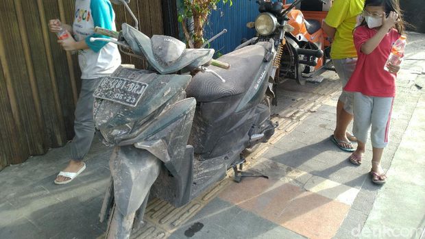 Ruko roboh di Jakarta Pusat (Sachril/detikcom)