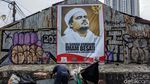 Spanduk Habib Rizieq Bertebaran di Jakarta