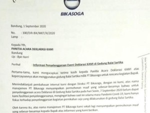 Pandemi Corona, Pengelola Gedung Batalkan Deklarasi KAMI Jabar di Bandung