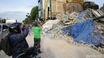 Terkini! Suasana Lokasi Ruko Roboh di Gambir Jakpus