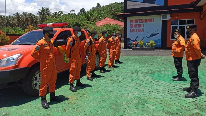 Tim SAR mencari seorang kakek di Mamuju Tengah hilang di hutan usai memasang jerat (Abdy-detikcom).
