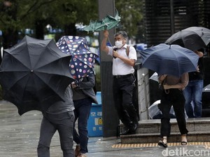 Jepang Bersiap Hadapi Topan Dahsyat Haishen