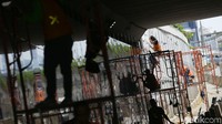 Secara keseluruhan underpass ini terlihat sangat modern.
