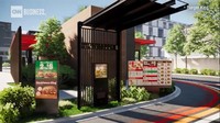 Pengembangan desain baru pada drive thru ini didorong setelah kuartal-II 2020 pemesanan drive thru di Burger King AS meningkat 20%. Bahkan peningkatan juga dialami dari tahun ke tahun. Foto: Screenshoot Video/CNN Business
