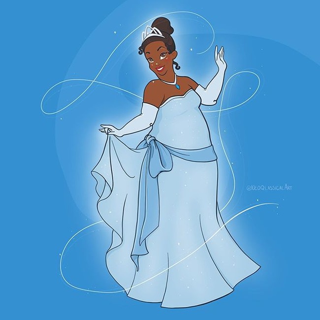 Bahkan Crystal Walter juga mengatakan bahwa ada beberapa orang yang mengaku menggunakan ilustrasi-ilustrasinya itu untuk memberikan presentasi di sekolah mengenai gambaran diri sendiri atau untuk mengedukasi anak-anak agar bisa lebih mencintai dirinya sendiri. Foto: Instagram @neoqlassicalart