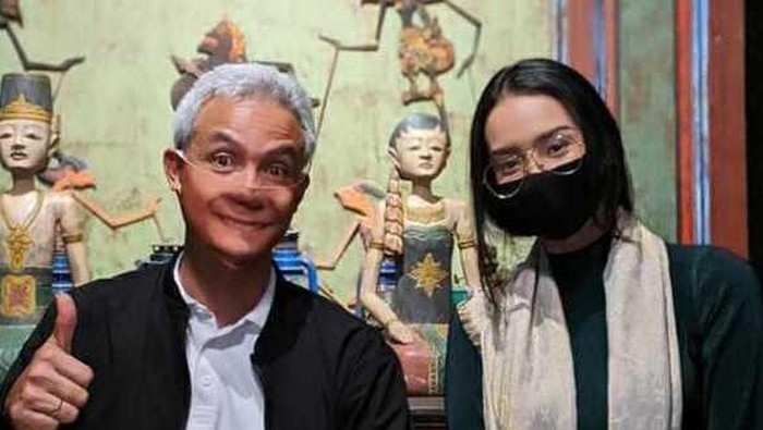 ganjar pranowo Ganjar Pranowo Nongkrong Bareng Gibran Rakabuming dan Anya Geraldine