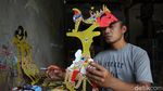 Geliat Perajin Wayang Kulit di Masa Pandemi