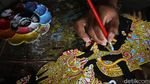 Geliat Perajin Wayang Kulit di Masa Pandemi