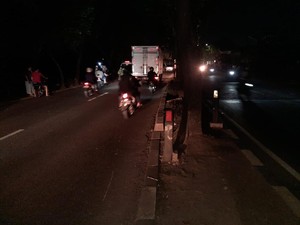 Begini Detik-detik Kecelakaan Maut Anak Boncengan 3 di Jaktim