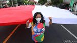 Momen Gibran-Teguh Gowes Onthel saat Daftar Pilkada Solo