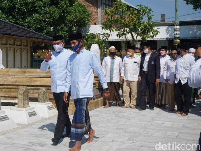 Mugiyono dan Gus Badruddin mendaftar Pilkada Demak, Jumat (4/9/2020).