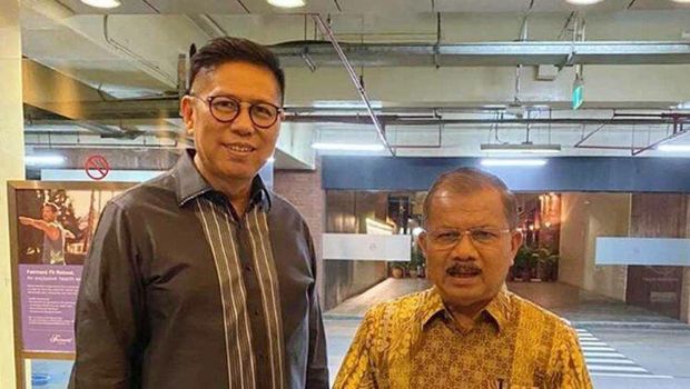 Bakal cagub-cawagub Sumbar Mulyadi dan Ali Mukhni