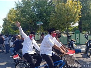 Ngonthel Bareng, Ony-Antok Daftar ke KPU Ngawi