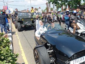 5 Fakta Motor Nyentrik yang Dipakai Cellica-Aep Mendaftar ke KPU