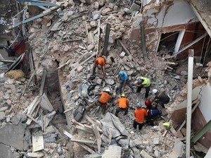 Tanda Kehidupan Terdeteksi di Balik Reruntuhan Sebulan Usai Ledakan Lebanon