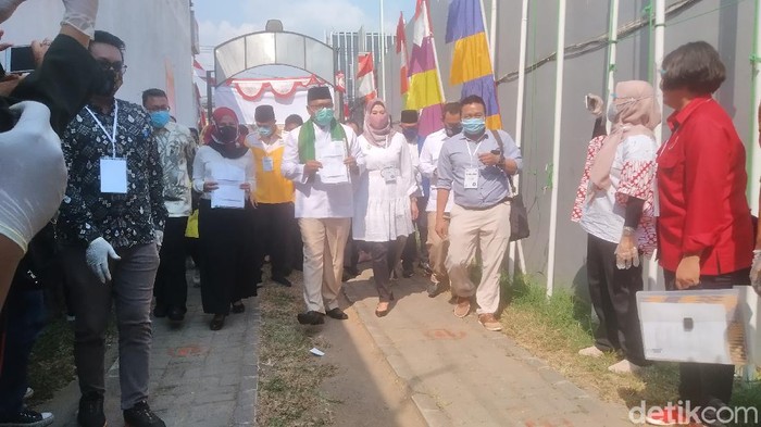 Pradi-Afifah daftar Pilwalkot Depok 2020 (Wilda Hayatun Nufus).