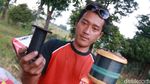 Serunya Main Layangan di Tebing Cibiru Bandung