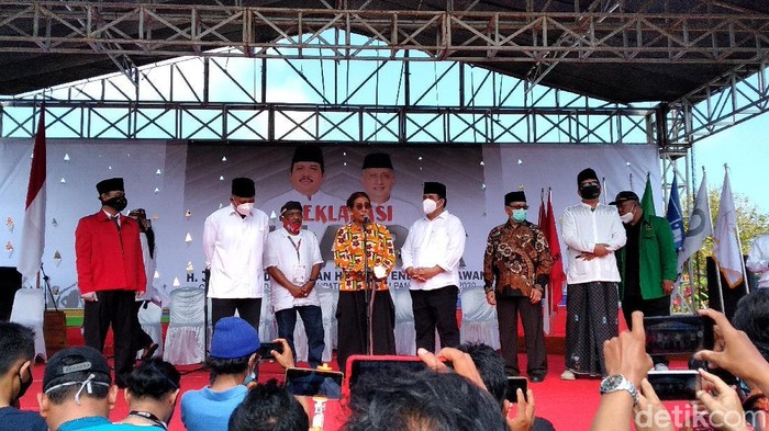 Susi Pudjiastuti Hadiri Deklarasi Jeje-Ujang