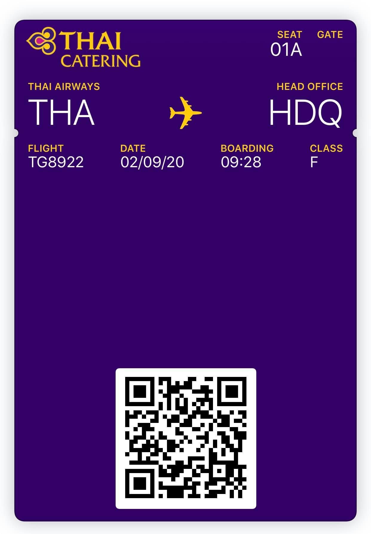 Thai Airways Buka Resto dengan Konsep Pesawat