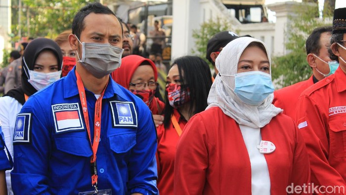 Yena-Atep resmi mendaftarkan diri ke KPU Kabupaten Bandung