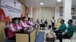 Airin Kawal Benyamin-Pilar Saga Daftar Calon Wali Kota ke KPU Tangsel