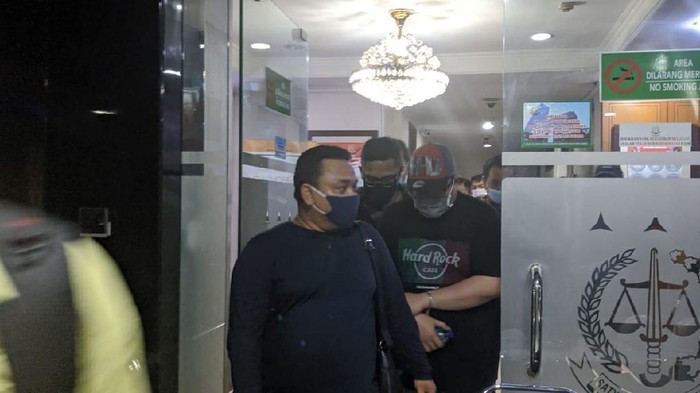 Eks Dirut TransJ Donny Saragih ditangkap kejaksaan di Jakarta Utara, Jumat (4/9/2020).