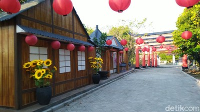 Foto Destinasi Baru Semarang, Gerbang Torii ala Jepang