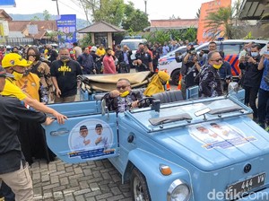 Sopiri Iyos Daftar Ke KPU Sukabumi, Marwan: Target Kami Lanjutkan Kebaikan