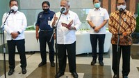 Menteri PUPR Basuki Hadimuljono mengatakan terdapat dua pengembangan food estate di Kalteng yakni untuk tanaman padi dengan leading sektor Kementerian Pertanian yang berada di lahan aluvial seluas 165.000 hektare (ha), pada lahan Eks-Pengembangan Lahan Gambut (PLG) dan untuk tanaman singkong dengan leading sektor Kementerian Pertahanan seluas 60.000 hektare. Foto: Dok. Kementerian PUPR