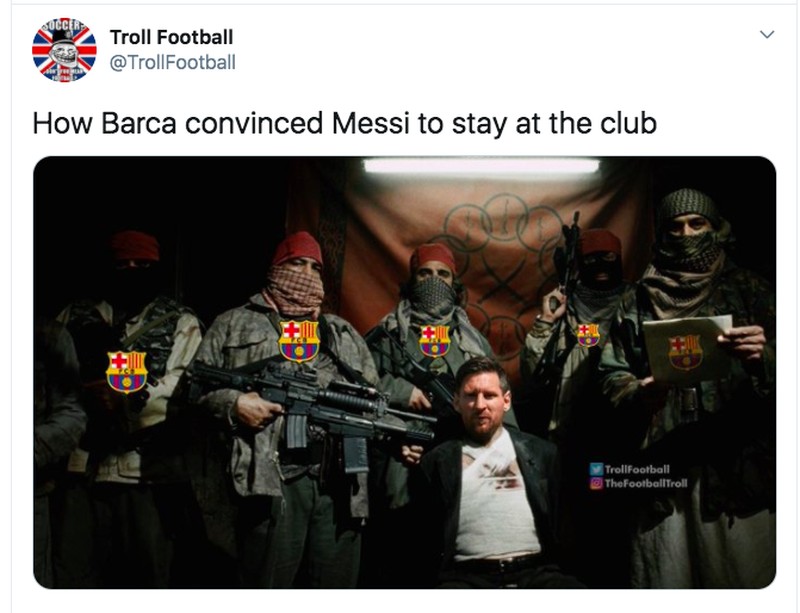 Messi bertahan