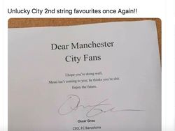 Meme Messi Terima Piala Oscar Gegara Bertahan di Barcelona