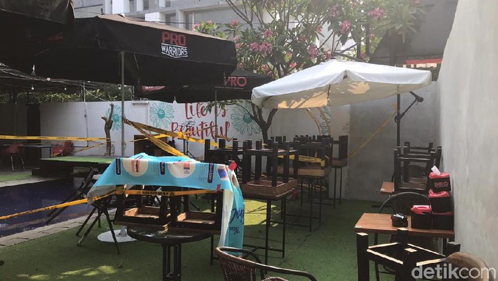 Tebalik Kopi disegel Satpol PP DKI