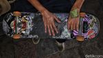 Aksi Para Skateboard di Tengah Pandemi COVID-19