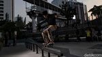 Aksi Para Skateboard di Tengah Pandemi COVID-19
