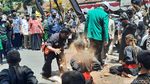 Aksi Silat Antarkan Jagoan Gerindra-PKB-PPP Daftar Pilkada Sleman