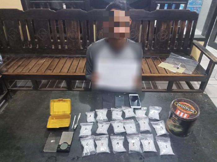Barang bukti sabu siap edar hampir satu kilo di Palu, Sulteng