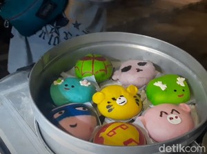 Bikin Gemes! Bakpao Karakter yang Lucu Ini Harganya Cuma Rp 3.000