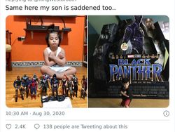 Mengharukan, Potret Anak-anak Beri Penghormatan ke Black Panther