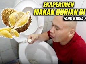 Di Lubang WC sampai di Atas Pohon, Cara Aneh Makan Durian