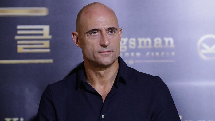 SEOUL, SOUTH KOREA - SEPTEMBER 21:  Mark Strong attends the Kingsman: The Golden Circle press conference at Yongsan CGV on September 21, 2017 in Seoul, South Korea.  (Photo by Han Myung-Gu/Getty Images)