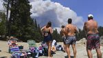 Melihat Aksi Petugas Pemadam di Kebakaran Hutan California