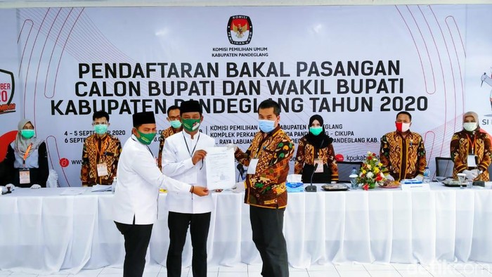 Pasangan Thoni-Miftahur penuhi syarat maju di Pilkada Pandeglang