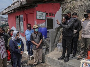 Kunjungi 22 RW Zona Merah, Wali Kota Bogor Titipkan Tiga Pesan