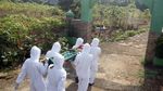Tidak Pakai Masker, Warga Bogor Ini Digotong ke Pemakaman