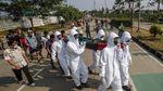 Tidak Pakai Masker, Warga Bogor Ini Digotong ke Pemakaman