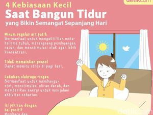 4 Rutinitas Saat Bangun Tidur yang Bikin Semangat Sepanjang Hari