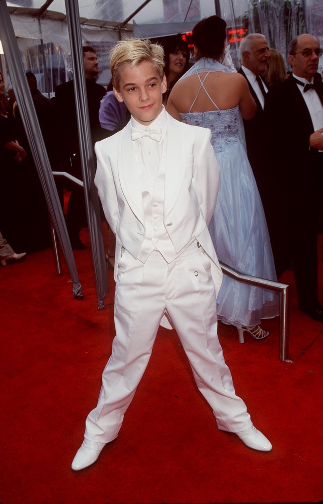 Aaron Carter lahir di Florida, AS, 7 Desember 1987. Namanya populer di akhir 1990-an sebagai penyanyi dan rapper cilik. (Foto: Getty Images)