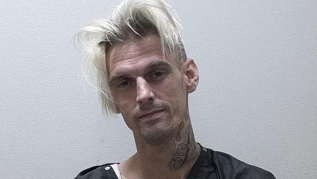 This undated photo provided by the Habersham County Sheriff's Office shows Aaron Carter. Authorities say singer Aaron Carter and his girlfriend have been arrested on DUI and drug charges in Georgia. Habersham County Sheriff's Office spokesman Capt. Floyd Canup says the 29-year-old Carter and Madison Parker were arrested Saturday, July 15, 2017. Carter is accused of drunken driving and possession of less than 1 ounce of marijuana and paraphernalia. (Habersham County Sheriff's Office via AP)